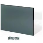 Füme Renkli Duş Camı -Yedek Parça (8 Mm -54.6-181.2 Cm)