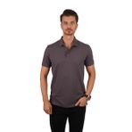 Füme Yaka Desenli Hediye Kutulu Erkek Polo Yaka Tişört XXL