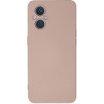 Fun And Market Buğz Oppo Reno 7 Lite Kılıf Nano Içi Kadife Silikon - Pudra