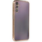 Fun And Market Buğz Samsung Galaxy A14 4g Kılıf Razer Lensli Silikon - Gold