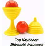 Fun And Market Buğz Sarı Renk Sihirli Kupa Top Kaybetme Oyunu 7 cm