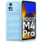 Fun And Market Buğz Xiaomi Poco M4 Pro 4g Kılıf Optimum Silikon - Sky Blue
