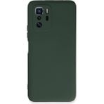 Fun And Market Buğz Xiaomi Poco X3 Gt Kılıf Nano Içi Kadife Silikon - Koyu Yeşil