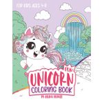 Fun Unicorn Coloring Book: for Kids Ages 4-8 (Gelina Bubbles Coloring Books)