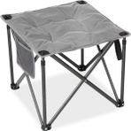 Fundango Cozy Stool Plus Ultra Konforlu Destekli Katlanır Tabure Grey - 46 x 46 x 41 cm - Gri