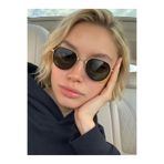 Funeyes Forge Oval Siyah Camlı Gold 45 Ekartman Küçük Yüzler Için (Xxs) Güneş Gözlüğü