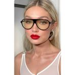 Funeyes Marcus Siyah Açık Sarı Pilot Güneş Gözlüğü Unisex Popüler Gözlük Damla Modeli UV400 Korumalı Hafif