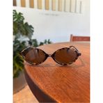 Funeyes Miux Leopar Desenli Güneş Gözlüğü oval trend model Miuxleopar