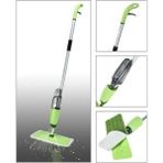 Funflex 360 Derece Dönen Su Püskürtmeli Sprey Su Hazneli Paspas Mop - Gri - Beyaz