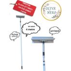 Funflex Türkiyenin En Uzun Teleskopik Çekçekli Pencere Temizleyicisi ( 4 Metre ) - 1 Adet