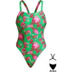 Funkita Bf Desert Pea Renkli Kadın Mayo