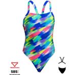 Funkita Bf Streaky Strokes Renkli Kadın Mayo