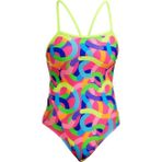 Funkita Curly Renkli Kadın Mayosu