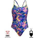 Funkita Db Be Square Renkli Kadın Mayosu