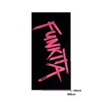 Funkita Tagged Black Havlu, Antrenman & Spor Havlusu 160x80