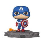 Funko 45076 Pop Deluxe Avengers Captain America Figür