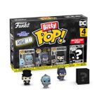 Funko Bitty Pop! Batman 85. Yıldönümü: Mini Koleksiyon Oyuncaklar 4'lü Paket - Mr. Freeze™ - Batman™ & Robin, Batman™ - 1997, The Penguin™ - Batman™ Returns, & Mystery Chase Figürü (Stiller