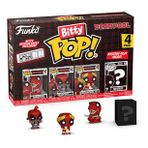 Funko Bitty Pop!: Deadpool Mini Koleksiyon Oyuncakları 4'Lü Paket - Dinopool, Deadpool (Barista), De (Krem)