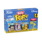 Funko Bitty POP! Disney - Mickey Mouse, Minnie Mouse (pembe elbise), Pluto ve bir s rpriz mini fig r - 0,9 in (2,2 cm) koleksiyon par as istiflenebilir ekran raf dahil - Hediye fikri