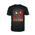Funko Boxed Tee: Gamerverse - Mile Moraless Morales - Small - (S) - Marvel - Tişört - Kıyafet - Hediye Fikri - Yetişkinler Erkekler ve Kadınlar için Kısa Kollu Üst - Resmi Ticari Ürün