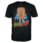 Funko Boxed Tee: Marvel Holiday - GB Iron Man - Small - (S) - Tişört - Kıyafet - Hediye Fikri - Yetişkinler Erkekler ve Kadınlar için Kısa Kollu Üst - Resmi Ticari Ürün Hayranları