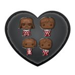 Funko Cep Pop! Star Wars Sevgililer Günü Kutusu 4'lü Paket - Darth Vader - (Şok) - Darth Vader Anahtarlık - Mini Koleksiyon Vinil Figürler Fantezi Anahtarlık Noel Hediyesi - Film Hayranları