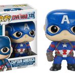 Funko Pop 125 Marvel Captain America 3 Figür