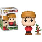 Funko Pop 1627 Peanuts Charlie Brown with Tree Figür