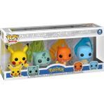 Funko POP 4PK Excl Pokemon Starters 4P