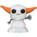 Funko Pop 748 Star Wars Holiday Snowman Grogu Figür
