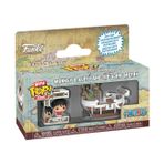 Funko Pop! Bitty Ride: One Piece - Going Merry with Monkey D. Luffy - 0,9 inç ve 1,3 inç (2,3 ve 3,3 cm) - Anime Koleksiyonluk - Resmi Ürün - Hediye Fikri - Çocuklar ve Yetişkinler için Oyuncaklar