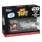 Funko Pop! Bitty Ride: Star Wars - Millenium Falcon Ile Han Solo (Krem)