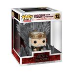 Funko POP! Deluxe: House of The Dragon - King Viserys Targaryen on Throne - Koleksiyon Vinil Figür - Hediye Fikri - Resmi Ürün - Çocuklar ve Yetişkinler için - TV Hayranları - Koleksiyoncular için