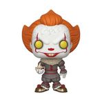 Funko POP Deluxe Movies IT Chapter 1 Pennywise w/ Boat 10 Kız Erkek Çocuk Oyuncak Eğitici Oyuncaklar