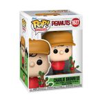 Funko Pop Filmleri: Charlie Brown Noel - Ağaçlı Charlie Brown - Fıstık TV Özel Ürünleri - Koleksiyon Vinil Figür - Hediye Fikri - Resmi Ürün - Çocuklar ve Yetişkinler için Oyuncaklar