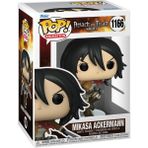 Funko Pop Funko Animation: Attack On Titans - Mikasa Ackerman - (Overwashed)Black-Checker
