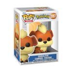 Funko Pop Games Pokemon Growlithe Caninos Fukano Aksiyon Figürü