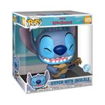 Funko Pop! Jumbo: Stitch - Ukele ile - Disney: Lilo & Stitch - Koleksiyon Vinil Figür - Hediye Fikri - Resmi Ürün - Çocuklar ve Yetişkinler için Oyuncaklar - Film Hayranları - Koleksiyoncular için