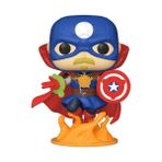 Funko POP Marvel Infinity Warps Soldier Supreme Figür