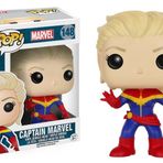 Funko POP Marvel Unmasked Captain Marvel Figür