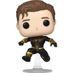 Funko Pop Marvel's Spiderman No Way Home: Spiderman (Black/Gold) (Unmasked) Figure (AAA Anime Exclusive)