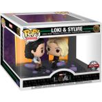 Funko Pop Moment: Marvel Loki - Loki & Sylvie Special Edition NO:1065 Bobble-Head - (Kenya)Black-TrueWhite