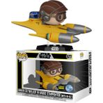 Funko Pop! Ride Super Deluxe: Star Wars NO:677 - Anakin Skywalker (In Naboo Starfighter) - 1
