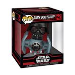 Funko POP! Rides Deluxe: Star Wars Darkside - Darth Vader ile TIE Advanced X1 - Koleksiyon Vinil Figür - Hediye Fikri - Resmi Ürün - Çocuklar ve Yetişkinler için - Film Hayranları