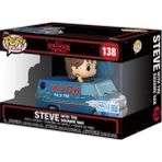 Funko Pop! Rides Deluxe: Stranger Things Season 5 - Steve With The Squawk Van - Koleksiyon Vinil Fig - --