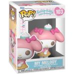 Funko POP! Sanrio Hello Kitty & My Melody Vinil Koleksiyon Figürü, Resmi Lisanslı Ürün