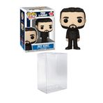 Funko Pop! TV: Ted Lasso - Siyah Takım Elbise İçinde Roy Kent (Dalga 2) Byron'un Tavan Arası Koruyucusu ile Birlikte Verildi