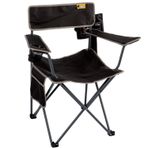 Funky Chaırs Camper Katlanabilir Kamp Piknik Sandalyesi - Siyah/gri
