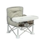 FUNKY CHAIRS Deluxe Portatif Katlanabilir Mama Sandalyesi Açık Gri acik-gri