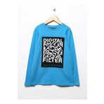 Funky Rocks DF-20 Mavi Baskılı Erkek Çocuk T-Shirt